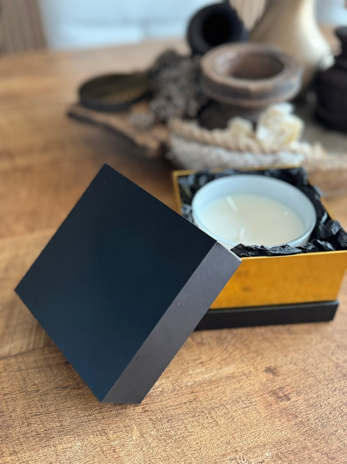 Geurkaars - 320gr - wit - kaneel met een vleugje vanille -  warmte & harmonie